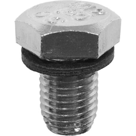 Auveco OVERSIZE OIL DRAIN PLUG WITH GASKET, 5PK 20759